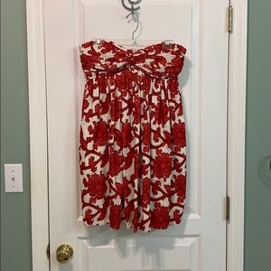 Milly strapless dress